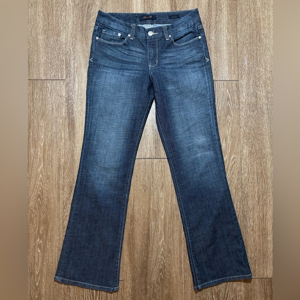Seven7 Jeans Women’s size 8 Boot Cut - Picture 2 of 7
